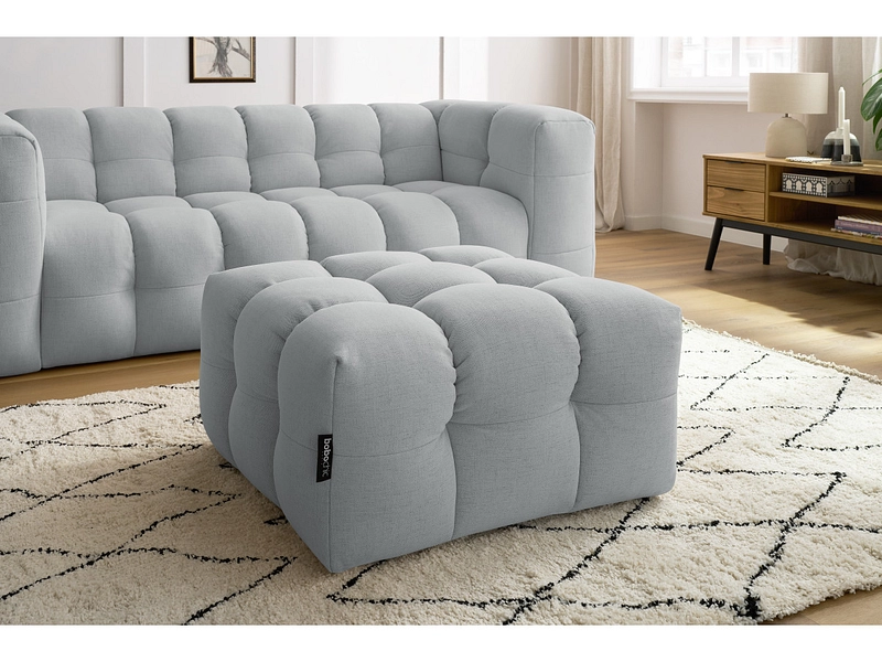 Divano 3 posti con pouf BOBOCHIC CLOUD