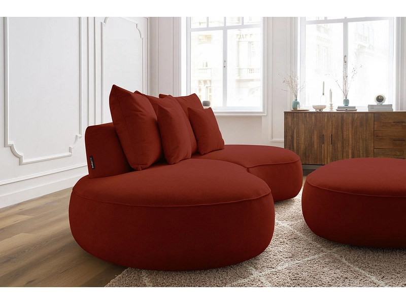 3er Sofa mit Hocker BOBOCHIC SAINT-GERMAIN