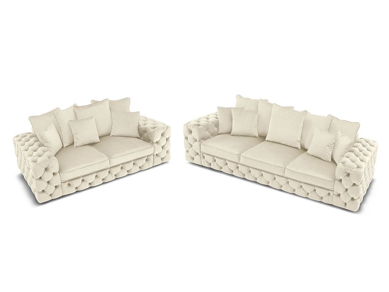 2er + 3er Sofa BOBOCHIC VERSAILLES