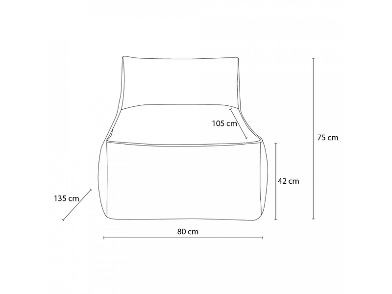 Gartenottoman BOBOCHIC RIVIERA