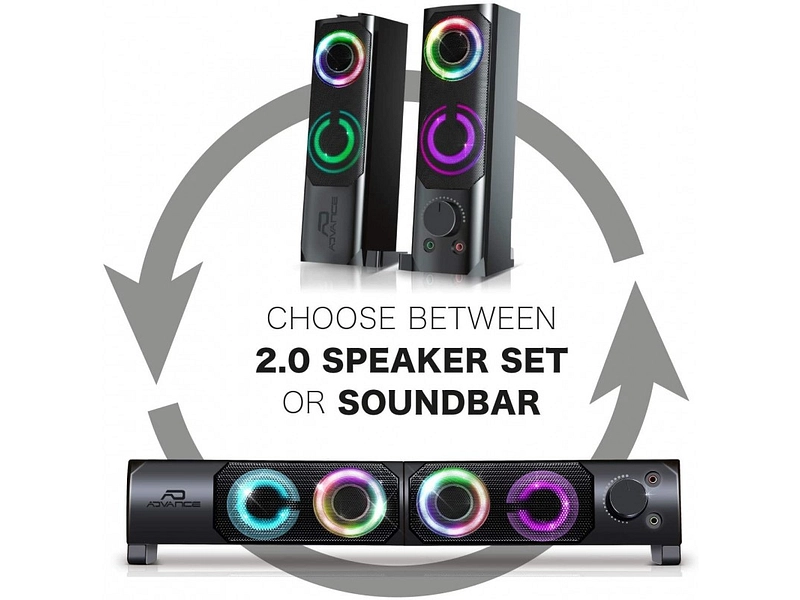 Haut-parleur Soundphonic 2.0 RGB