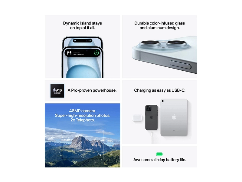 iPhone 15 Plus 5G APPLE grün