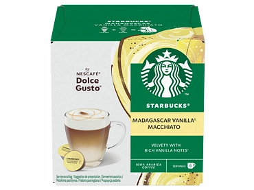 Capsule di caffè Dolce Gusto STARBUCKS Madagascar Vanilla Macchiato