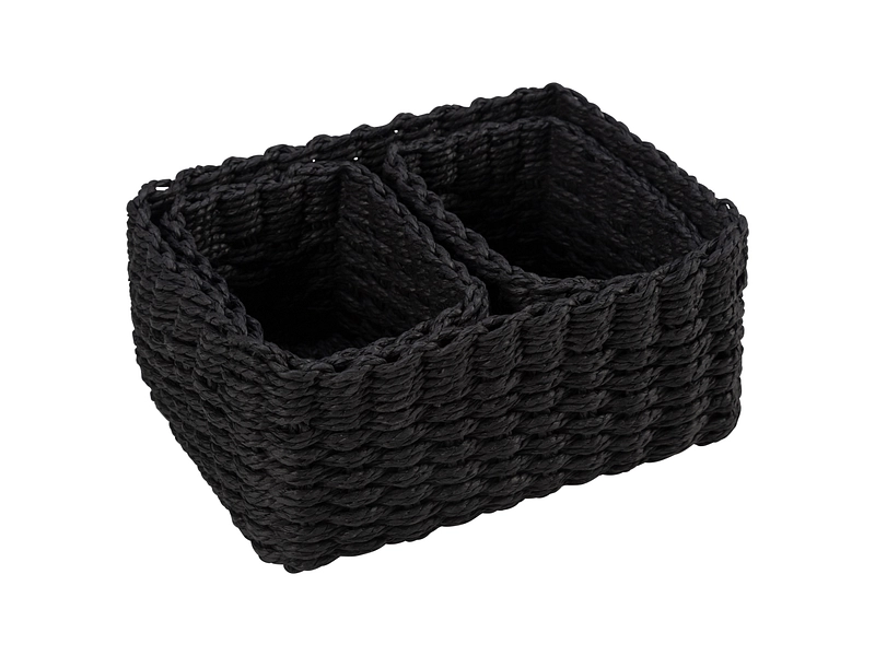 Panier de rangement LANCELOT noir