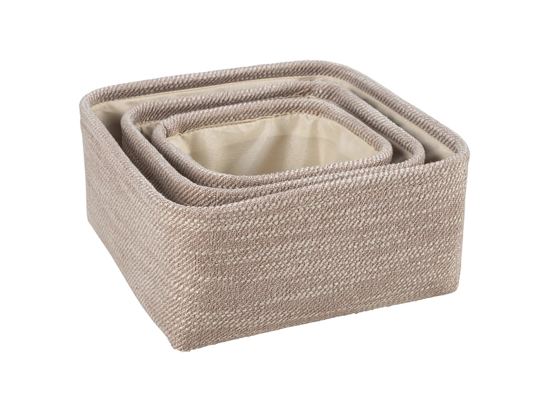 Panier de rangement URS beige