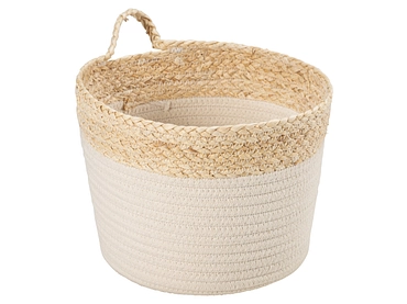 Panier de rangement CLAIRE blanc