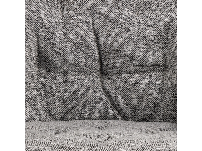 Chaise BROOKE tissu gris