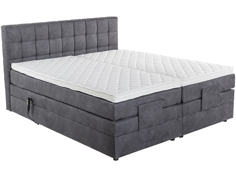 Boxspring électrique VICKY gris