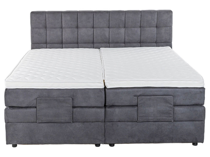 Boxspring électrique VICKY gris