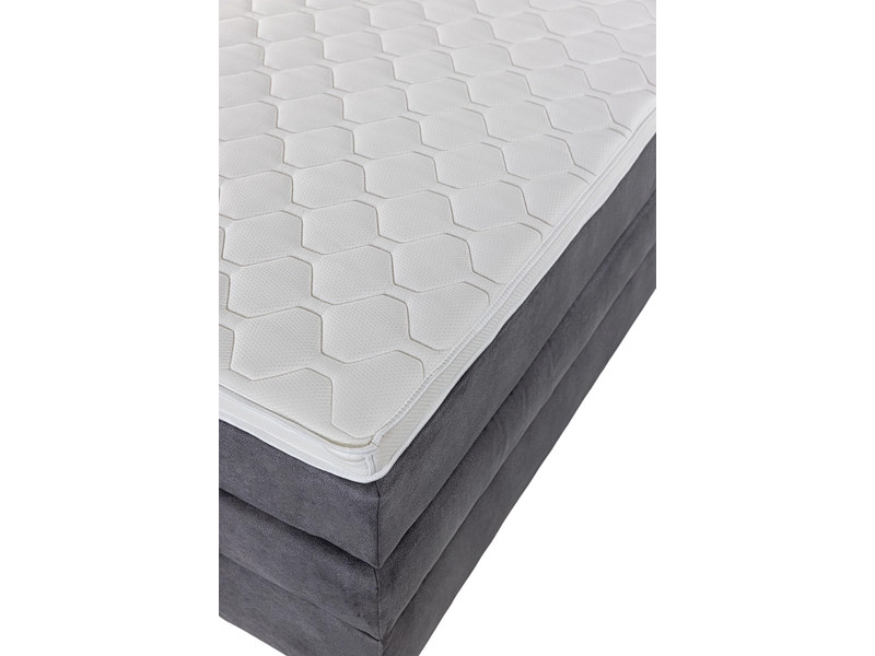 Boxspring électrique VICKY gris