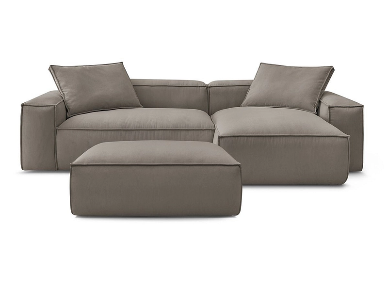 Ecksofa mit Hocker BOBOCHIC BOHEME