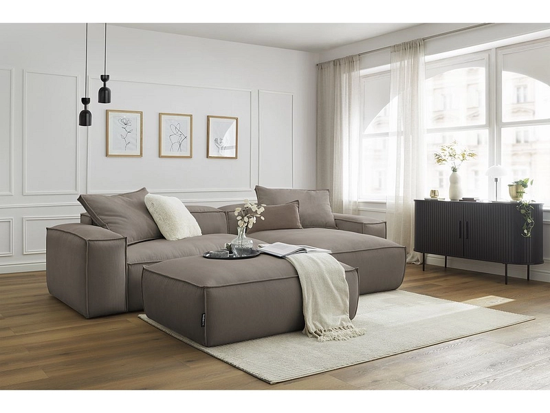 Ecksofa mit Hocker BOBOCHIC BOHEME