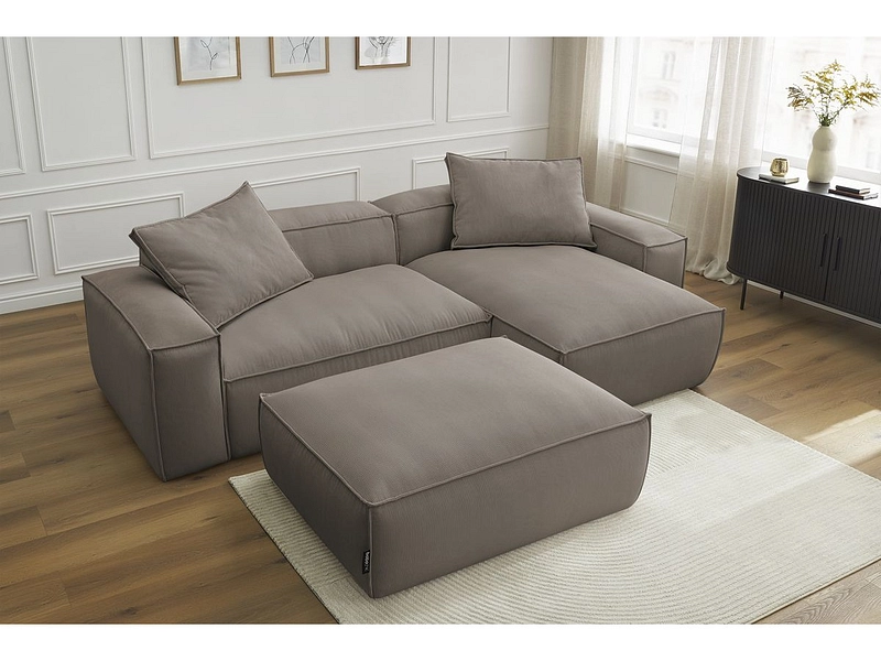 Ecksofa mit Hocker BOBOCHIC BOHEME