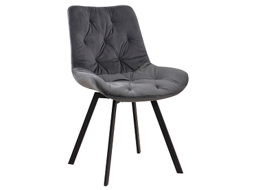 Chaise JUNE mousse anthracite
