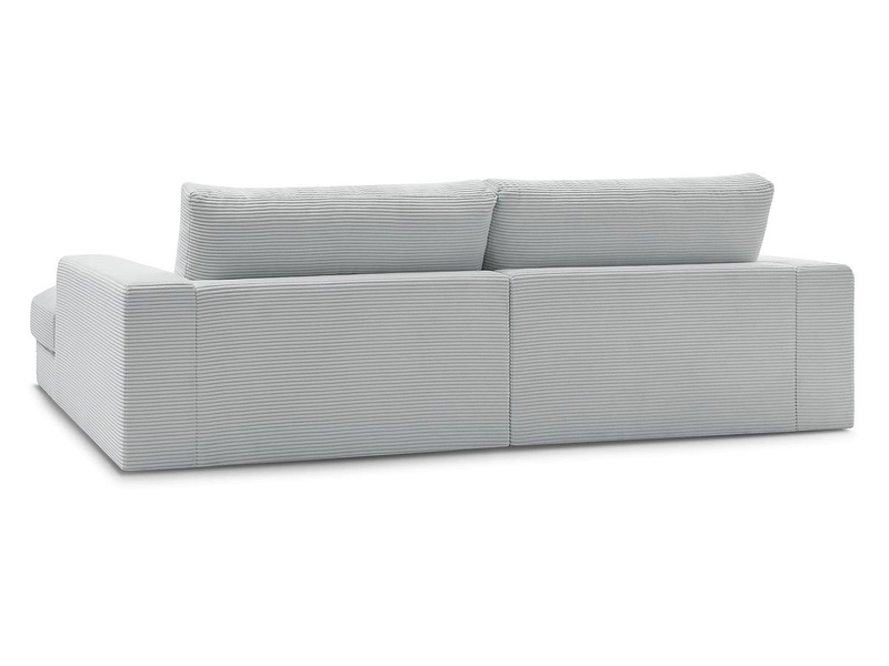 Divano ad angolo con pouf BOBOCHIC LEONARD