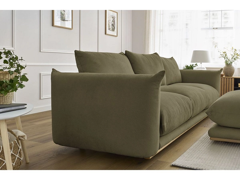 3er Sofa mit Hocker BOBOCHIC ERNEST