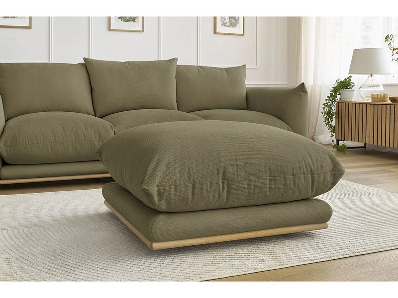 3er Sofa mit Hocker BOBOCHIC ERNEST