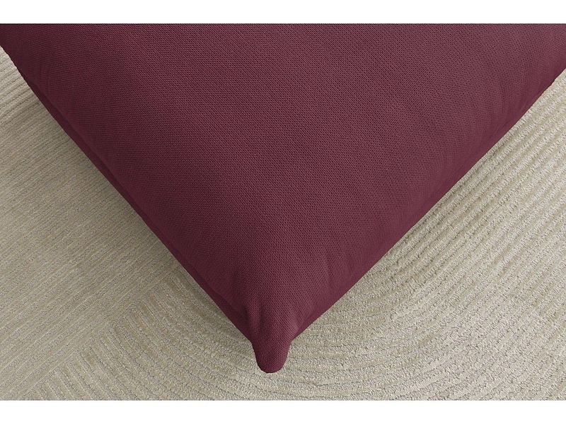 Cuscino gigante relax ERNEST 85x85x47cm tessuto rosso