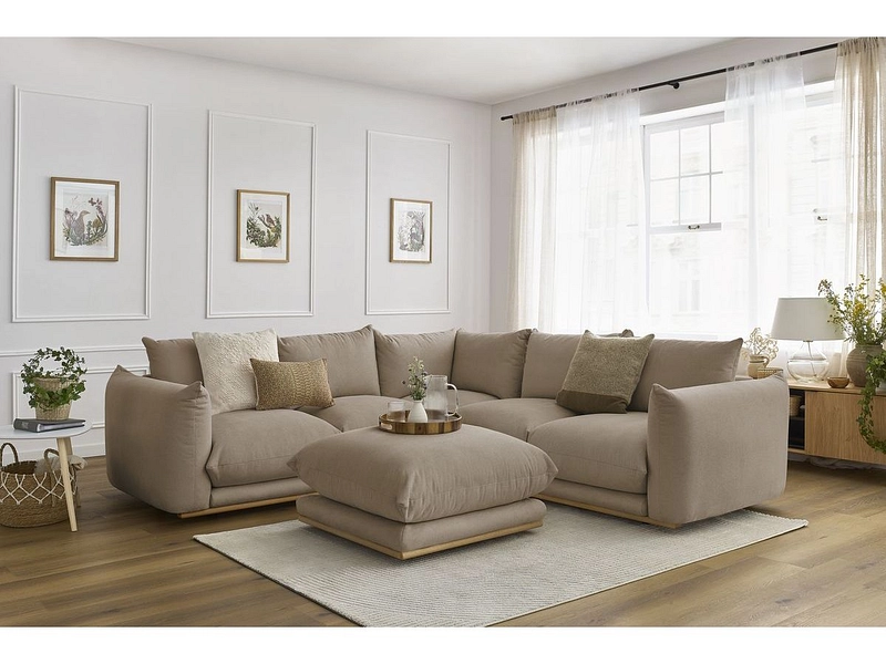 Ecksofa mit Hocker BOBOCHIC ERNEST