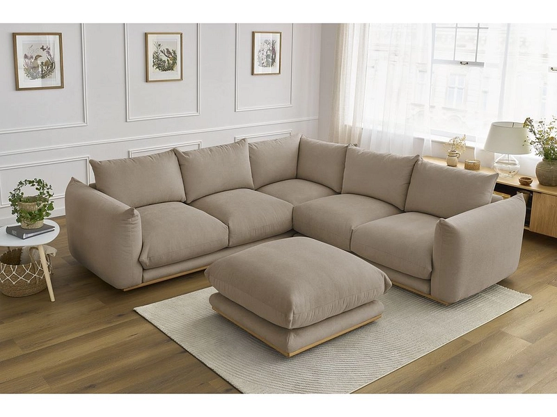 Ecksofa mit Hocker BOBOCHIC ERNEST