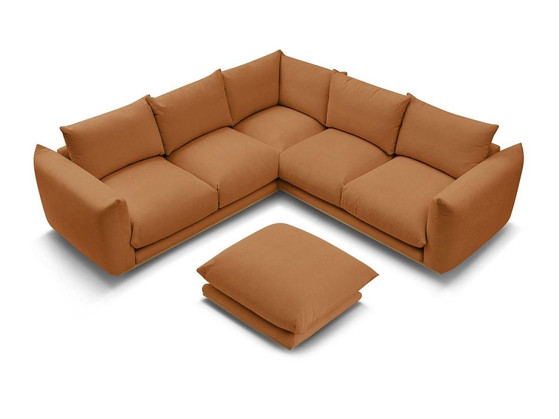 Ecksofa mit Hocker BOBOCHIC ERNEST Ecksofa mit Hocker BOBOCHIC ERNEST