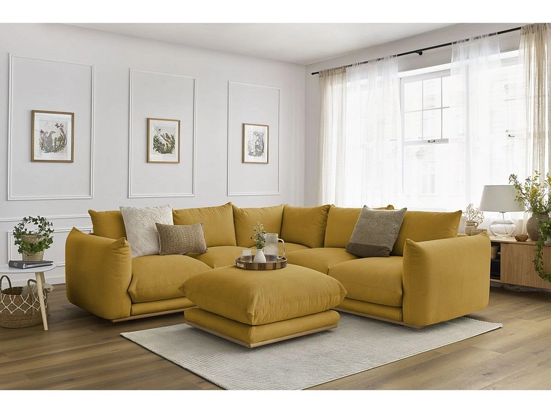 Ecksofa mit Hocker BOBOCHIC ERNEST Ecksofa mit Hocker BOBOCHIC ERNEST
