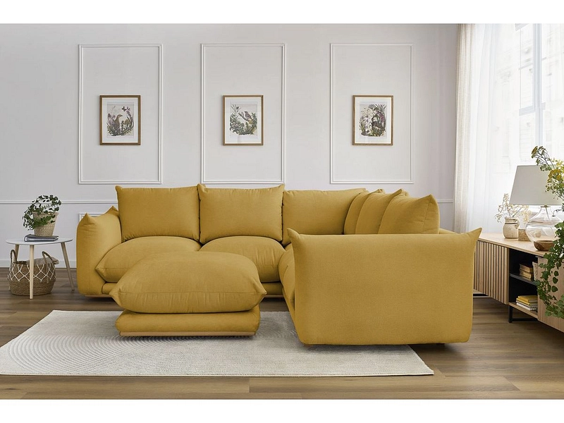 Ecksofa mit Hocker BOBOCHIC ERNEST Ecksofa mit Hocker BOBOCHIC ERNEST