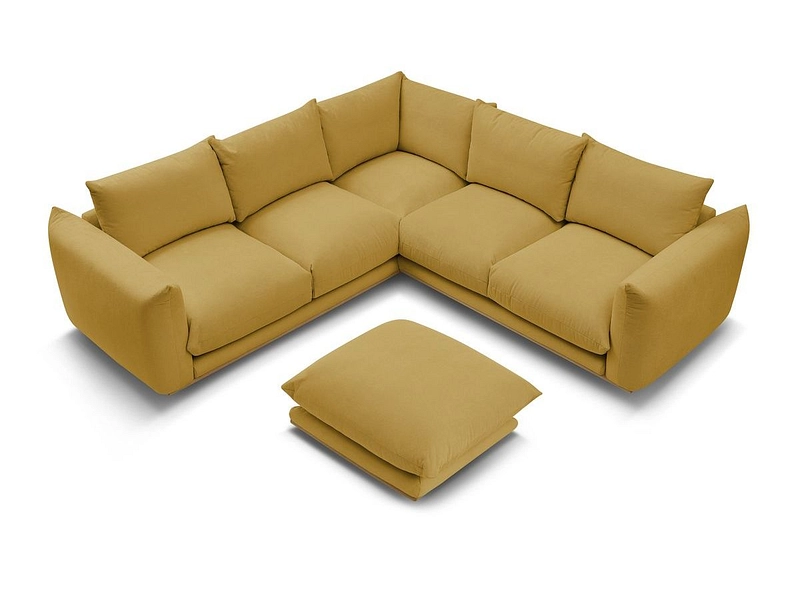 Ecksofa mit Hocker BOBOCHIC ERNEST Ecksofa mit Hocker BOBOCHIC ERNEST