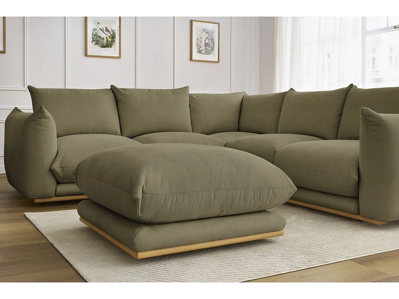 Ecksofa mit Hocker BOBOCHIC ERNEST Ecksofa mit Hocker BOBOCHIC ERNEST