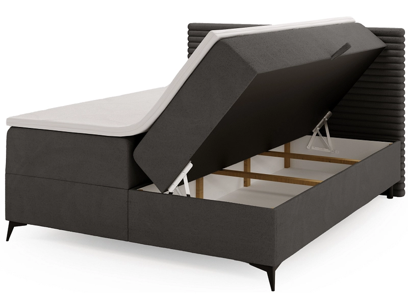 Boxspring ZEA grigio