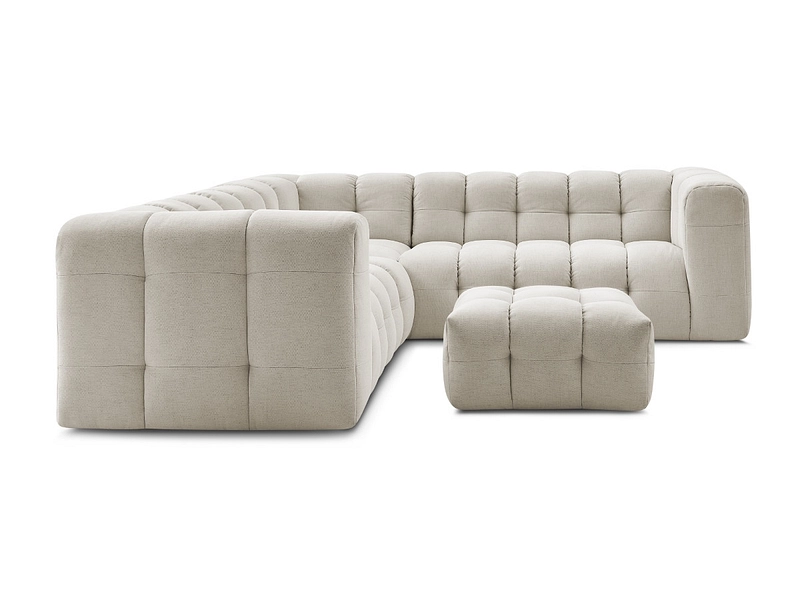 Ecksofa mit Hocker BOBOCHIC CLOUD