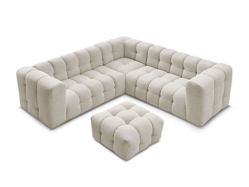 Ecksofa mit Hocker BOBOCHIC CLOUD