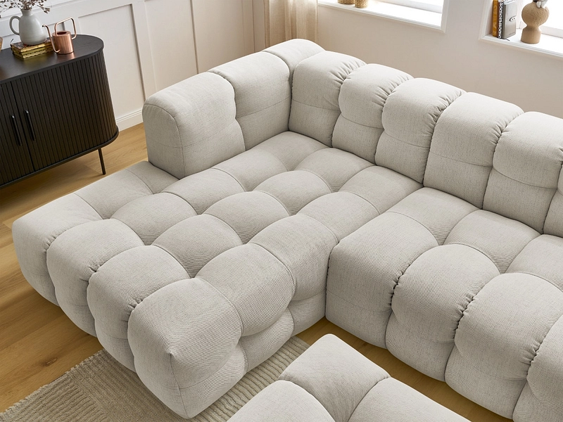 Ecksofa mit Hocker BOBOCHIC CLOUD