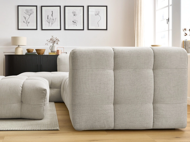 Ecksofa mit Hocker BOBOCHIC CLOUD