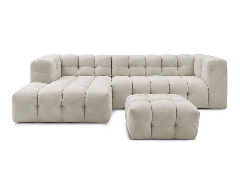 Ecksofa mit Hocker BOBOCHIC CLOUD