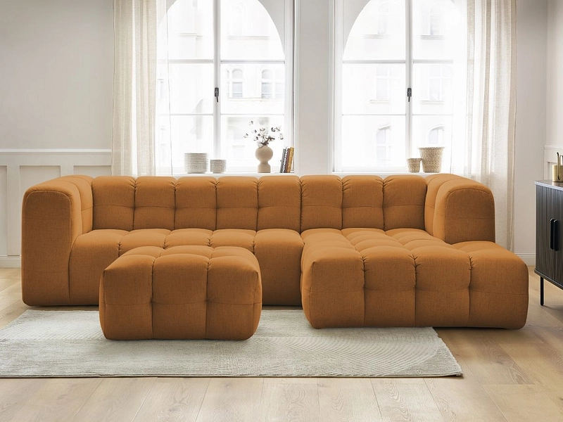 Ecksofa mit Hocker BOBOCHIC CLOUD