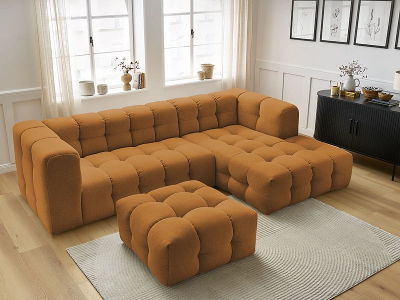 Ecksofa mit Hocker BOBOCHIC CLOUD