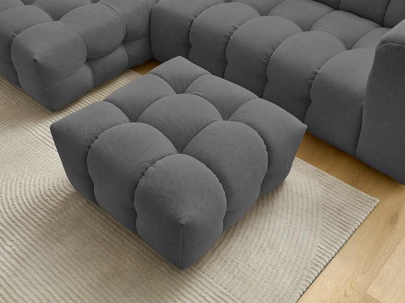 Ecksofa mit Hocker BOBOCHIC CLOUD