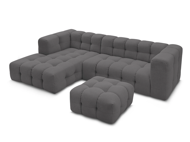 Ecksofa mit Hocker BOBOCHIC CLOUD