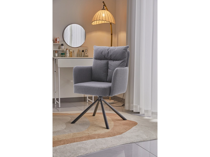 Chaise MYLA mousse gris