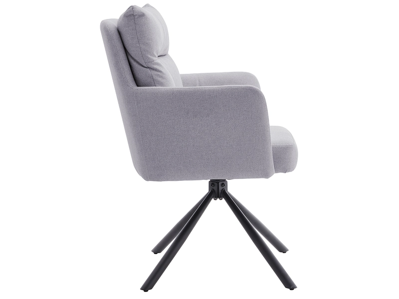 Chaise MYLA mousse gris