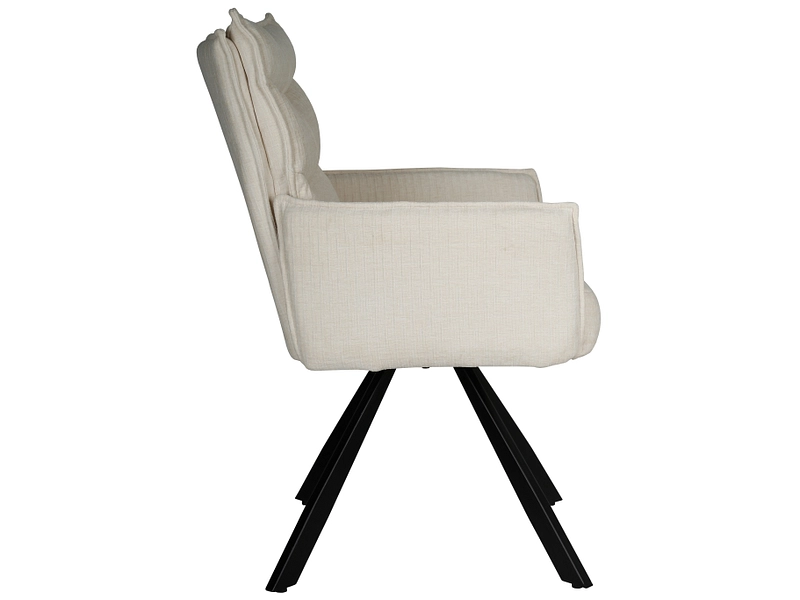 Chaise MARLA tissu beige