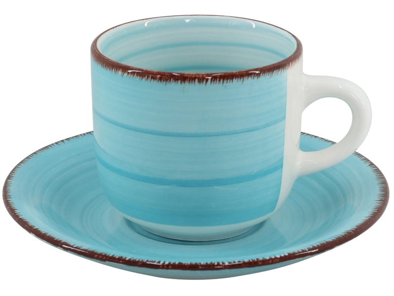 Set Kaffeetassen RAINBOW 24cl Sandstein mehrfarbig