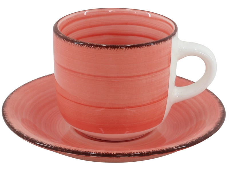 Set Kaffeetassen RAINBOW 24cl Sandstein mehrfarbig