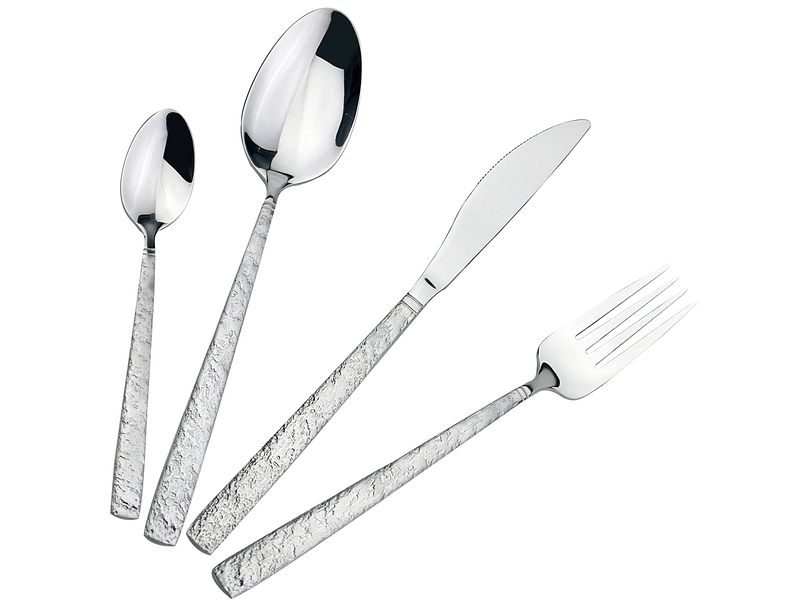 Set di posate ECLAT 24 pezzi argentato