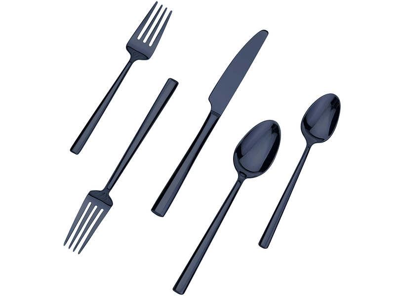 Besteck-Set GINY 30-teilig schwarz