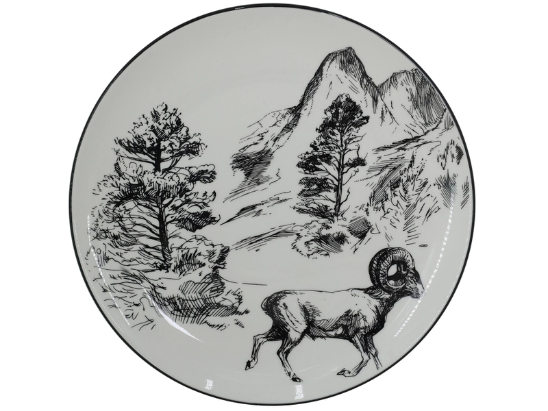 Set vaisselle MOUNTAIN porcelaine