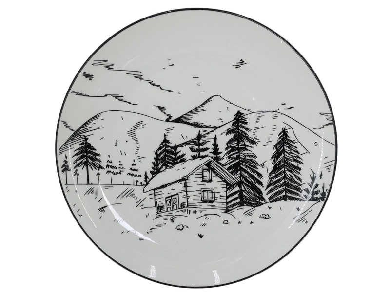 Set vaisselle MOUNTAIN porcelaine