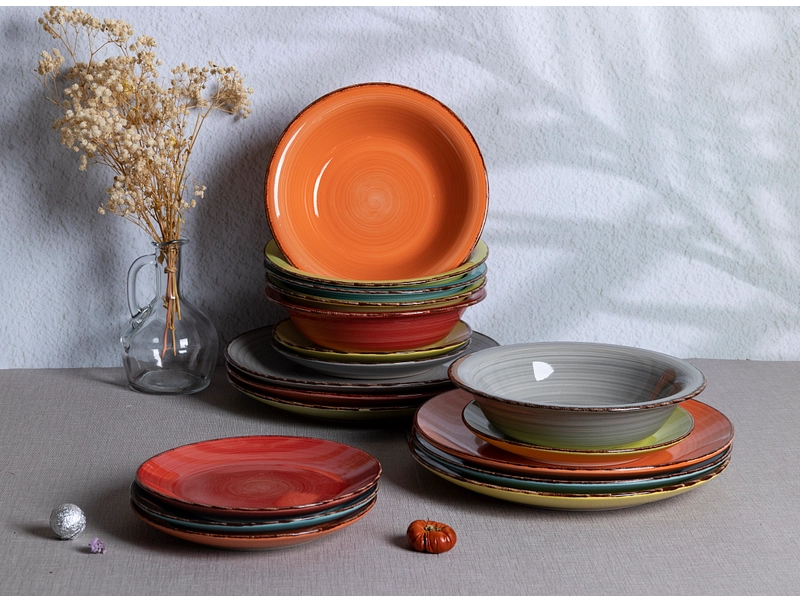 Set vaisselle RAINBOW grès