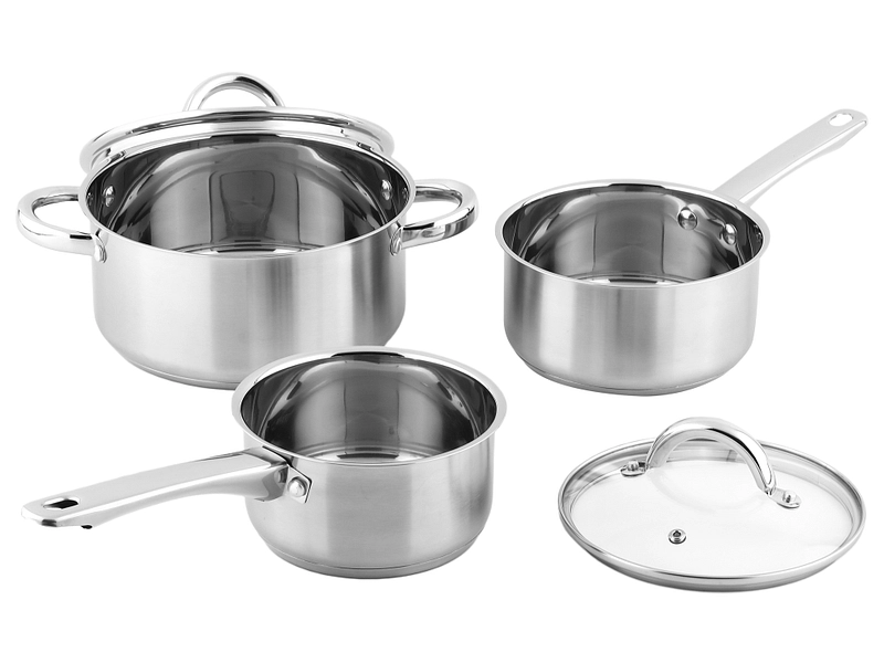 Set cuisson FIRST 5 pièces inox argenté